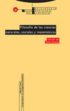 EIAF 28. FILOSOFIA DE LAS CIENCIAS NATURALES