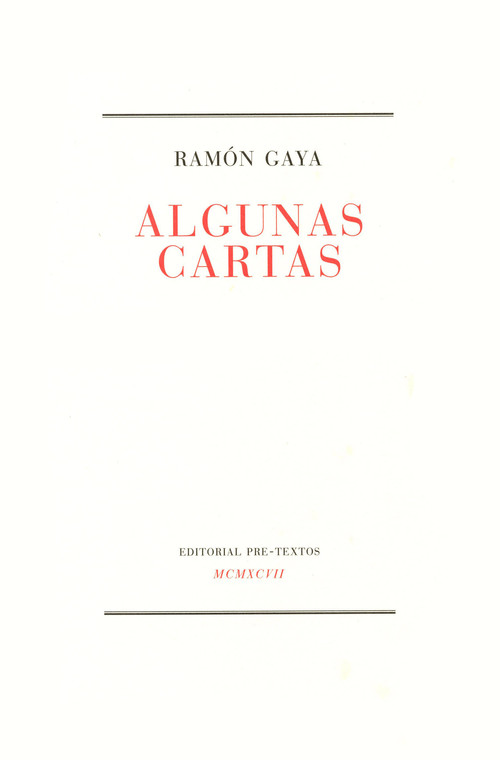 OBRA COMPLETA (TOMO III) RAMON GAYA