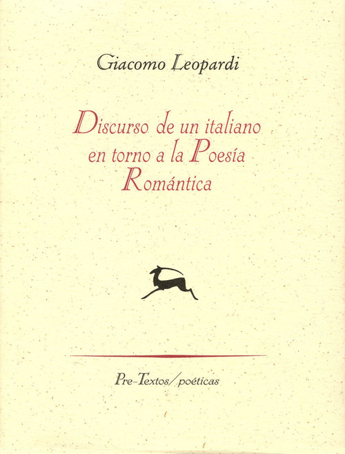 DISCURSO DE UN ITALIANO EN TORNO A LA POESIA ROMANTICA