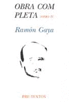 OBRA COMPLETA (TOMO IV) RAMON GAYA