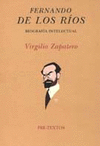 FERNANDO DE LOS RIOS(BIOGR.INTELECTUAL)