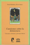 CUESTIONES SOBRE LA DEMOCRACIA