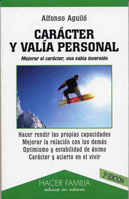 CARACTER Y VALIA PERSONAL