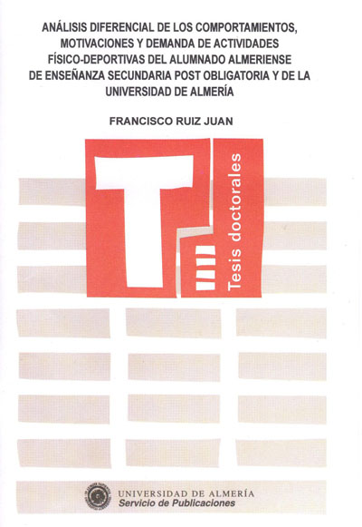 ANALISIS DIFERENCIAL DE LOS COMPORTAMIENTOS, MOTIVACIONES Y