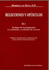 RELECCIONES Y OPUSCULOS VOL I
