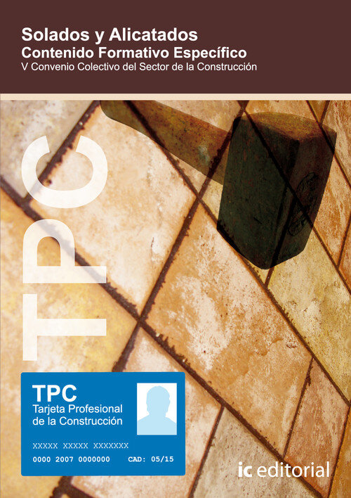 TPC - SOLADOS Y ALICATADOS. CONTENIDO FORMATIVO ESPECIFICO