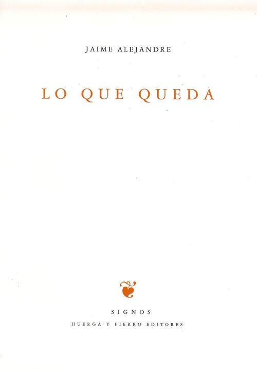 LO QUE QUEDA