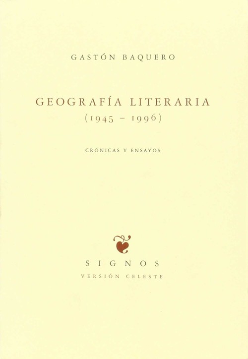 GEOGRAFIA LITERARIA (1945-1996)