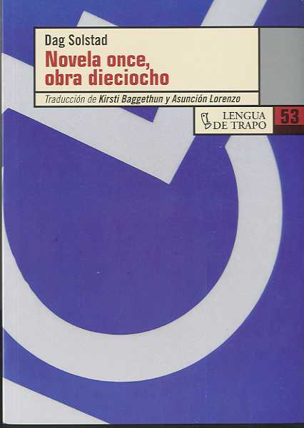 NOVELA ONCE OBRA DIECIOCHO