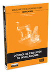 CONTROL DE EJECUCION DE INSTALACIONES