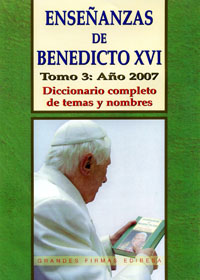ENSE�ANZAS DE BENEDICTO XVI-3/2007