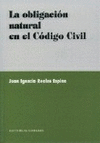 OBLIGACION NATURAL CODIGO CIVIL,LA