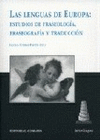 LENGUAS DE EUROPA,LAS:ESTUDIOS FRASEOL.