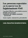 PROCESOS ESPECIALES NUEVA LEY ENJ.CIV