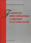 FORMULARIOS INFRACCIONES Y SANCIONES