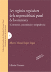 LEY ORGANICA REGULADORA RESP.PENAL MENOR