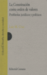 CONSTITUCION COMO ORDEN DE VALORES