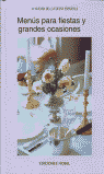 MENUS PARA FIESTAS Y GRANDES OCASIONES