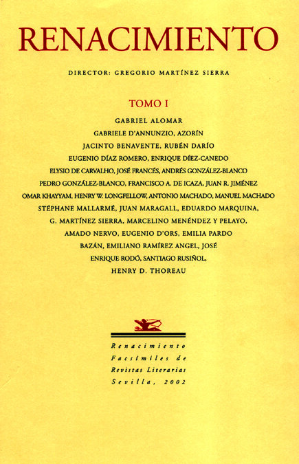 RENACIMIENTO (1907)-DOS TOMOS
