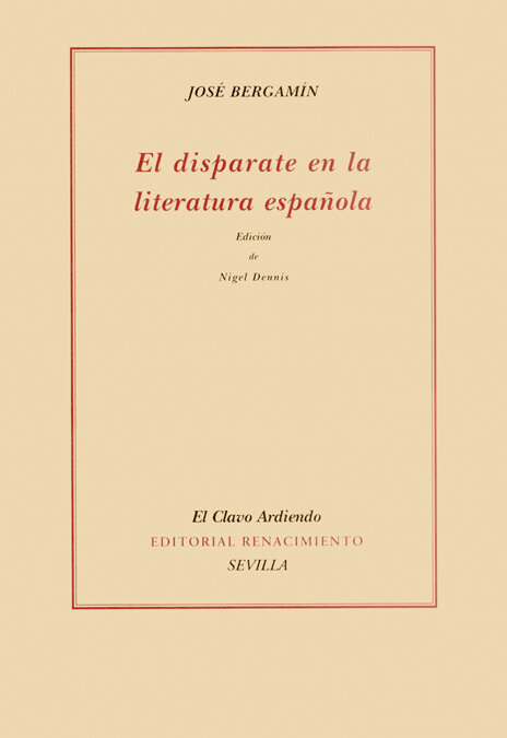 DISPARATE EN LA LITERATURA ESPA�OLA, EL