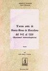L'ARXIU ANTIC DE SANTA ANNA DE BARCELONA DEL 942 AL 1200