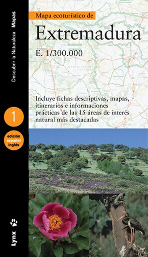 MAPA ECOTURISTICO DE EXTREMADURA (CASTELLANO / INGLES)