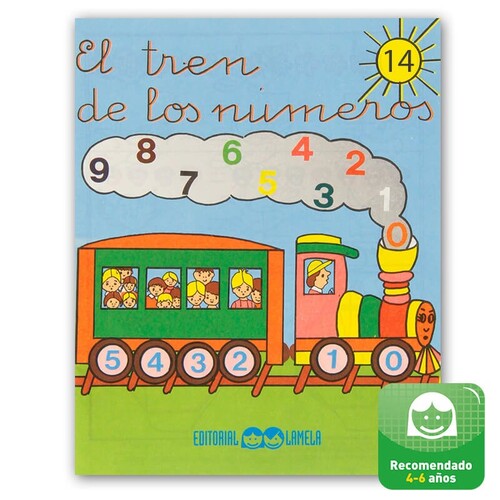 TREN NUMEROS 14-LAMELA