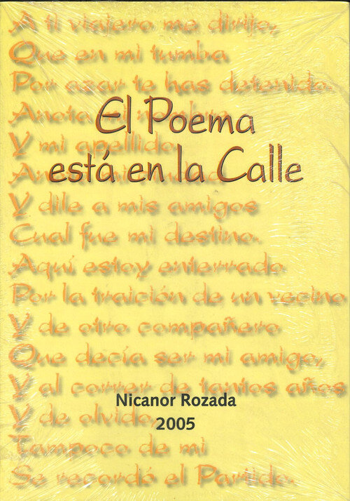 POEMA ESTA EN LA CALLE,EL