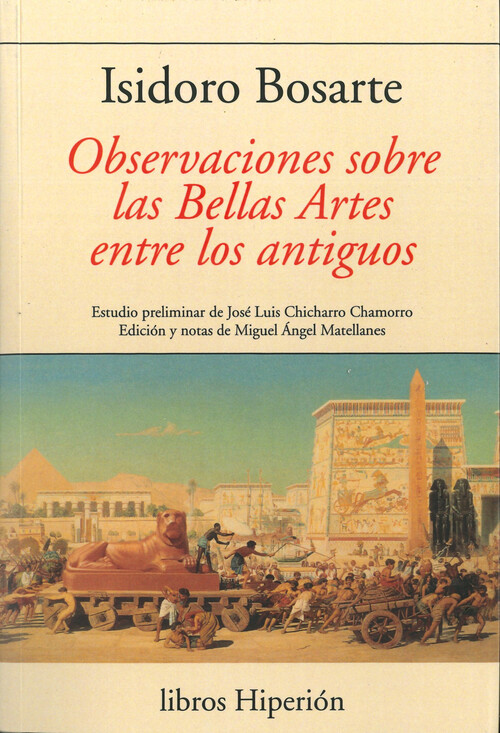 OBSERVACIONES SOBRE LAS BELLAS ARTES ENTRE LOS ANTIGUOS