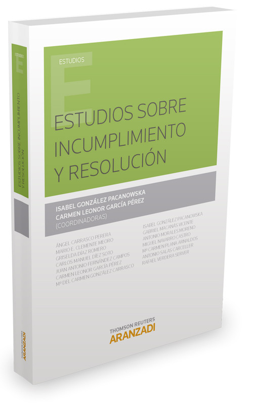 ESTUDIOS SOBRE INCUMPLIMIENTO Y RESOLUCION