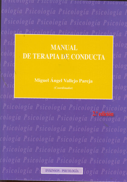 MANUAL DE TERAPIA DE CONDUCTA