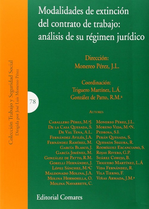 MODALIDADES DE EXTINCION DEL CONTRATO DE TRABAJO: ANALISIS