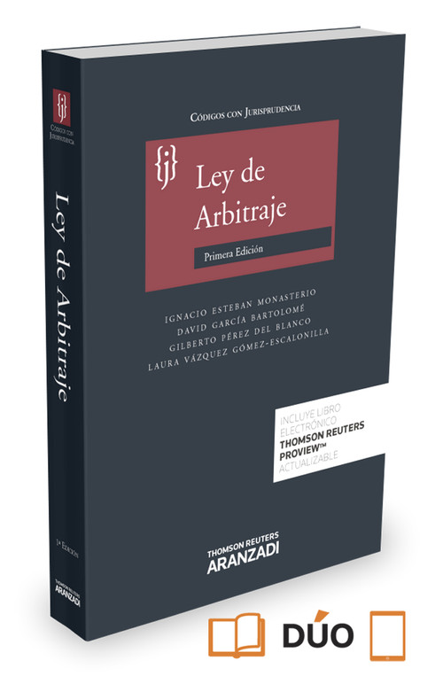 LEY DE ARBITRAJE CON JURISPRUDENCIA (PAPEL + E-BOOK)
