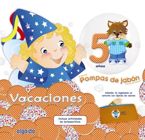 VACACIONES 5 AOS POMPAS DE JABON