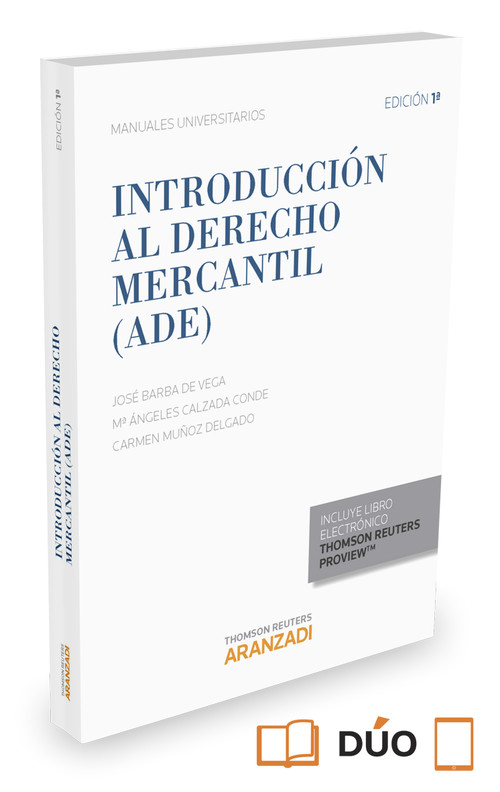 INTRODUCCION AL DERECHO MERCANTIL (ADE) (PAPEL + E-BOOK)