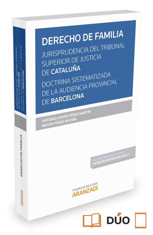 DERECHO DE FAMILIA. JURISPRUDENCIA DEL TRIBUNAL SUPERIOR DE