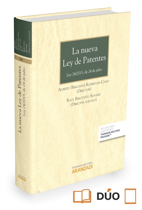 NUEVA LEY DE PATENTES (PAPEL + E-BOOK), LA