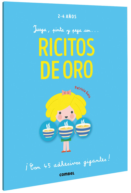 JUEGA, PINTA Y PEGA CONA RICITOS DE ORO