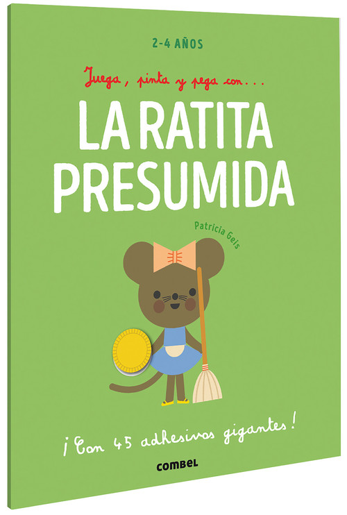 JUEGA, PINTA Y PEGA CONA LA RATITA PRESUMIDA
