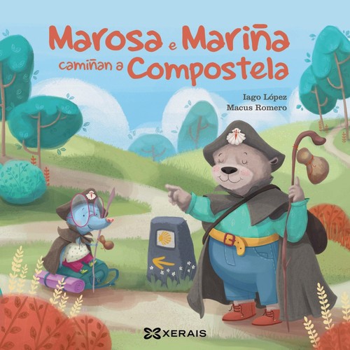 MAROSA E MARI�A CAMI�AN A COMPOSTELA