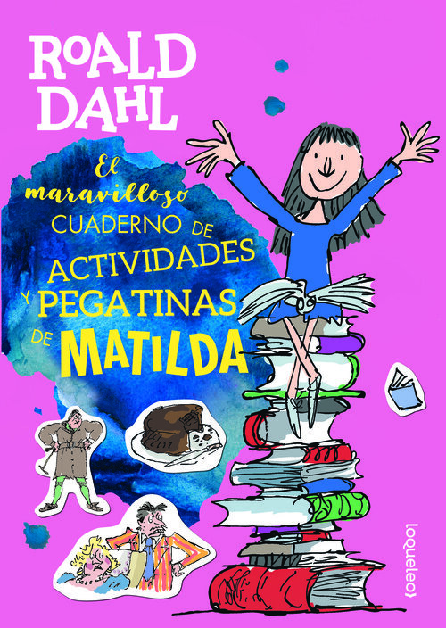 MARAVILLOSO CUADERNO DE ACTIVIDADES Y PEGATINAS DE MATILDA,
