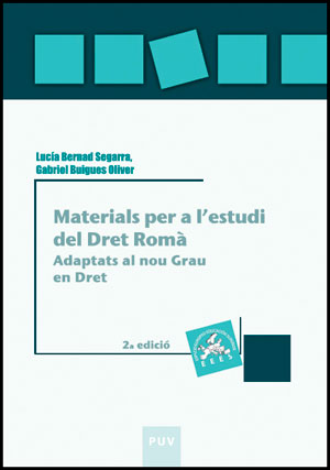 MATERIALS PER A L'ESTUDI DEL DRET ROMA