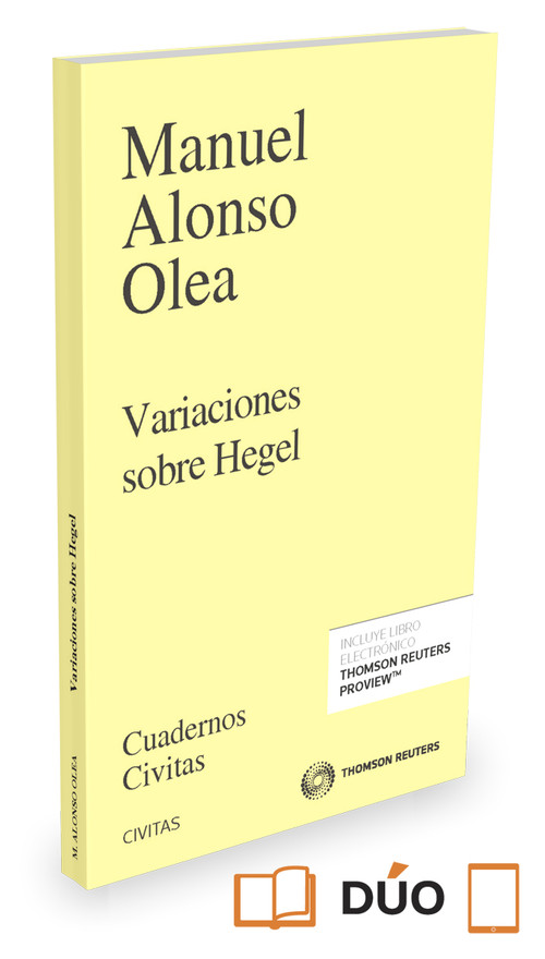 VARIACIONES SOBRE HEGEL (PAPEL + E-BOOK)