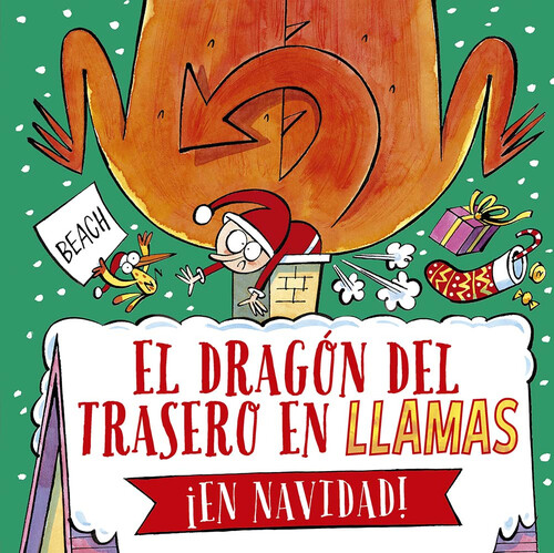 DRAGON DEL TRASERO EN LLAMAS EN NAVIDAD!, EL