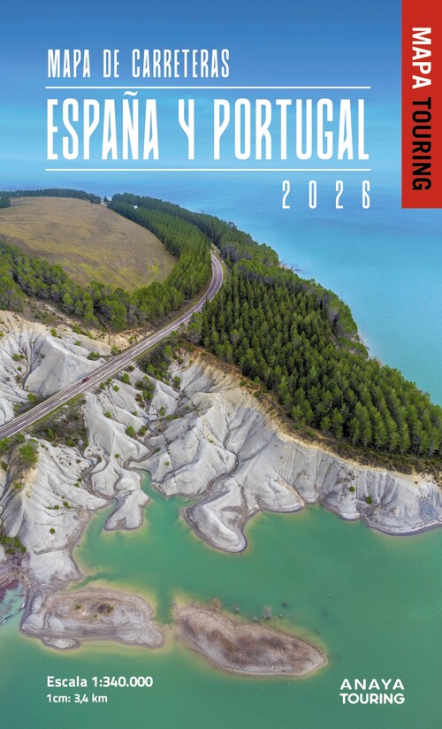 MAPA DE CARRETERAS DE ESPAA Y PORTUGAL 1:340.000, 2026