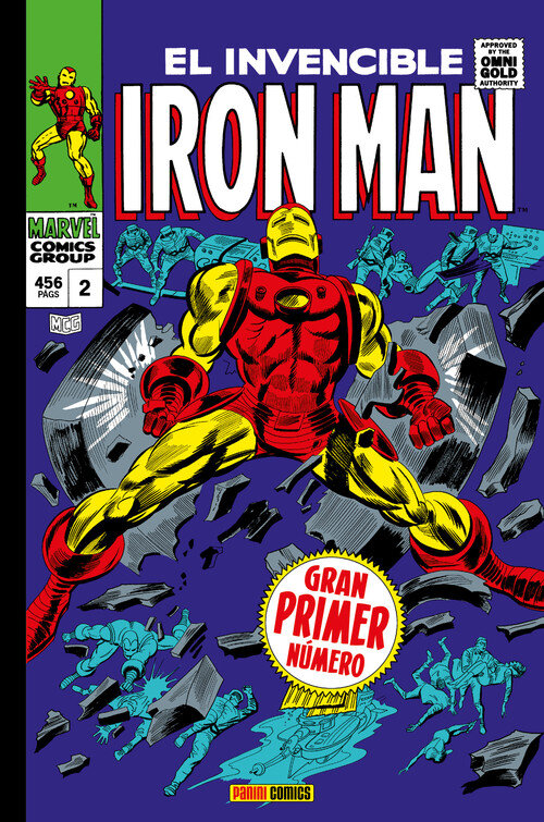 MARVEL GOLD IRON MAN. �POR LA FUERZA DE LAS ARMAS!