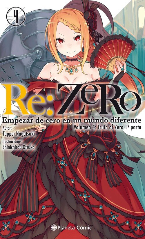 RE:ZERO N� 04 (NOVELA)