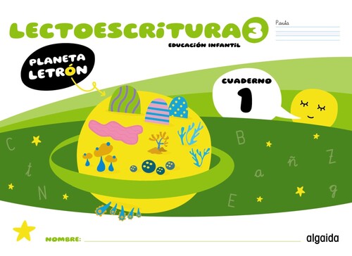 PLANETA LETRON 5 AOS. LECTOESCRITURA. NIVEL 3. CUADERNO 1.