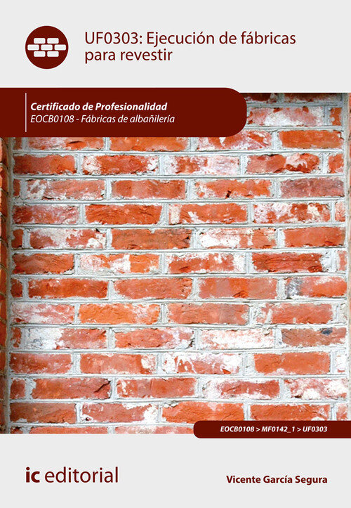 EJECUCION DE FABRICAS PARA REVESTIR. EOCB0108 - FABRICAS DE