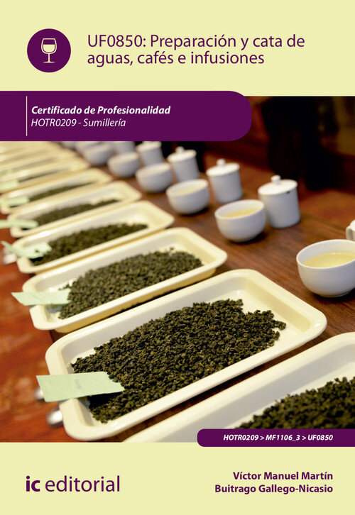 PREPARACION Y CATA DE AGUAS, CAFES E INFUSIONES. HOTR0209